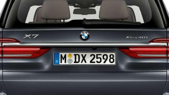 BMW X7 Chromeleiste