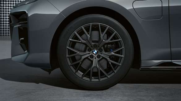 BMW i7 M70 xDrive Limousine G70 20" M Performance Leichtmetallrad Y-Speiche 911 M Jet Black matt, Sommer-Komplettradsatz